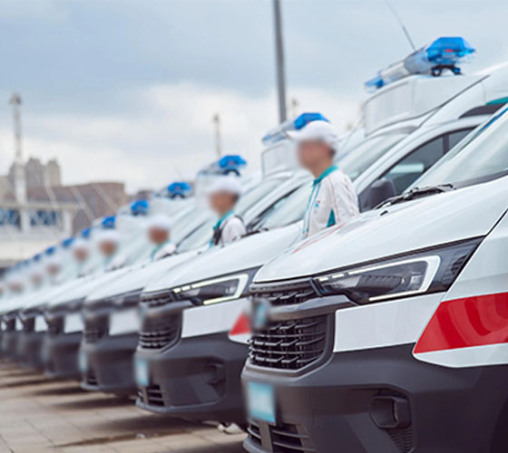 望奎县服务车队展示